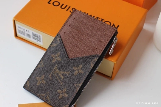 AAA Pruses Bags LOUIS HOLDER COIN VUITTON CARD 0808
